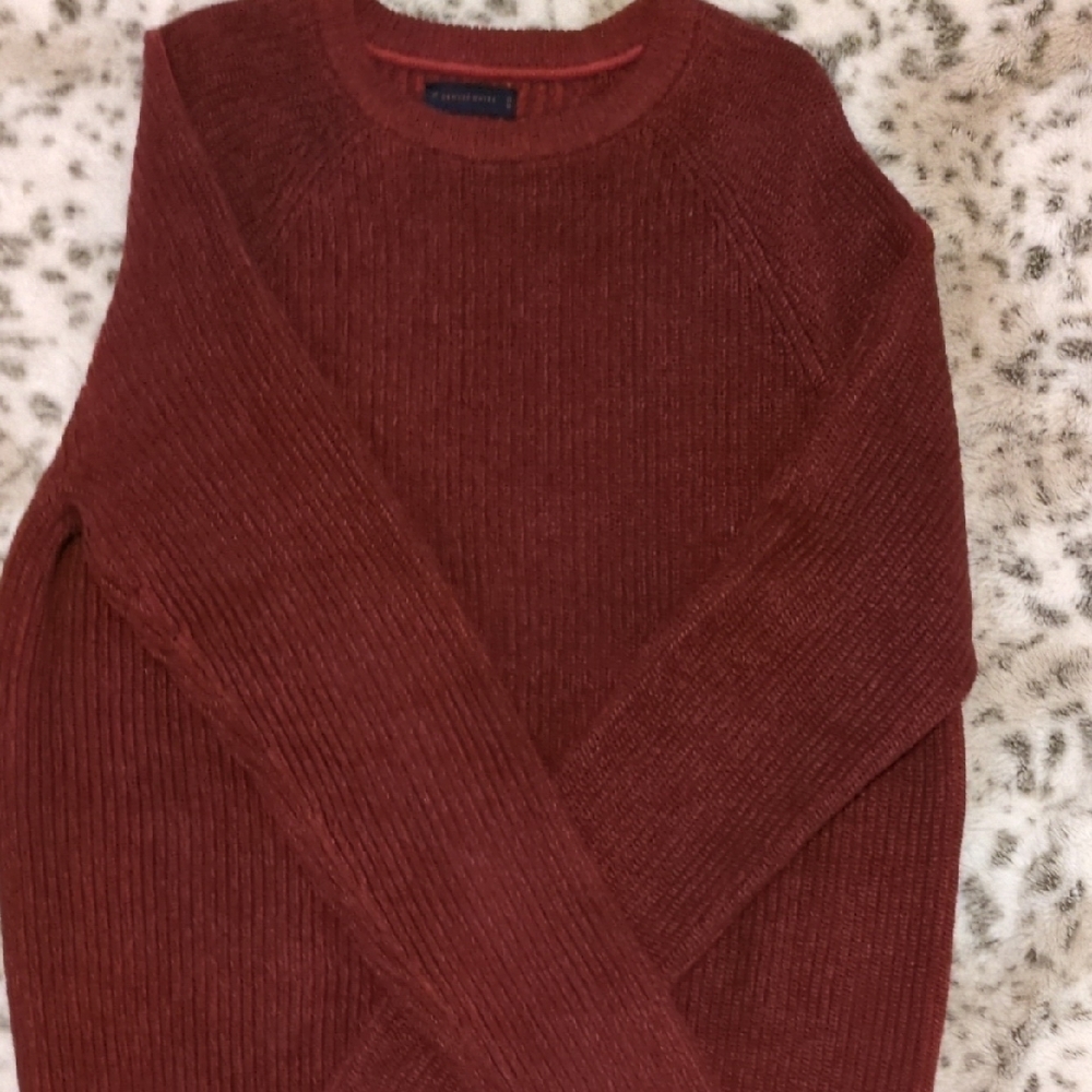 Burgundy Knit Sweater